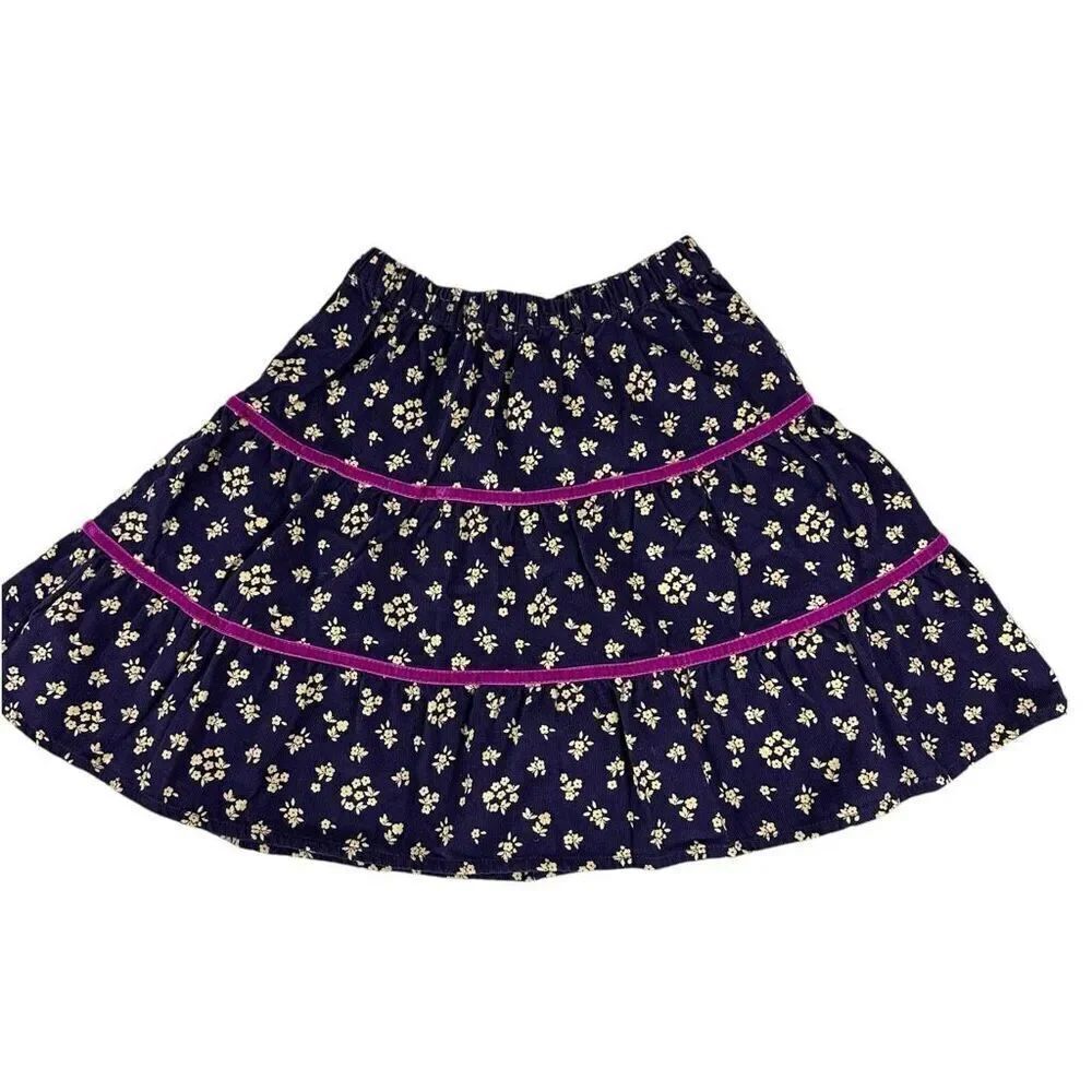 Mini Boden Circle Corduroy Skirt size 7-8